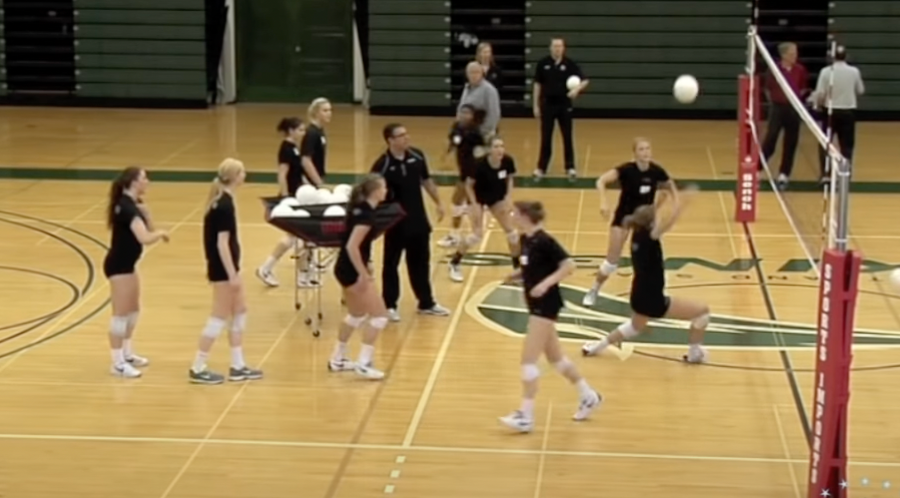 Volleyball best sale cone drills